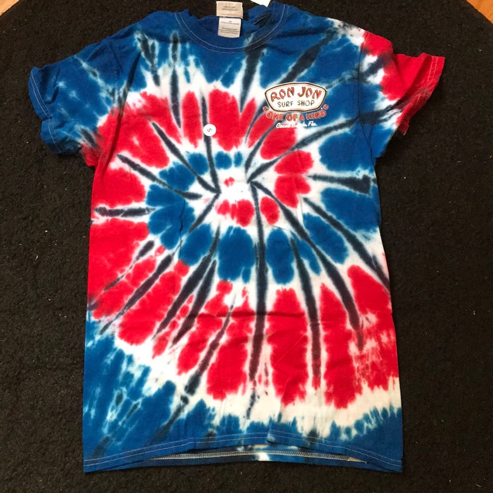ron jon tie dye t shirt